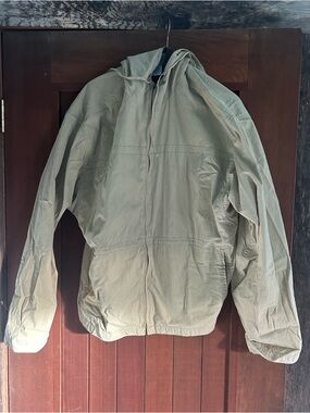 Vintage Armani Exchange Men's Hooded Wingbreaker